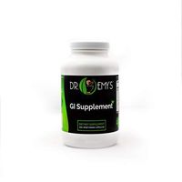 GI Support - Dr. Emy's GI Supplement - Gut Lining & Regularity Support with Slippery Elm + Marshmallow Root, Leaky Gut Repair, Reduce Symptoms for Natural Gut Health, 210 Capsules