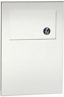 Bobrick 35303 TrimLineSeries Stainless Steel Recessed Sanitary Napkin Disposal, Satin Finish, 1.2 Gallon Capacity, 13" Width x 18-15/16" Height x 3-5/8" Depth