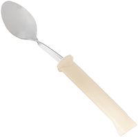 Sammons Preston Plastic Handle Bendable Teaspoon, Cutlery with Flexible Neck for Limited Hand Function & Supination, Customizable Bending Utensils for Right or Left Handed Use, 7.5" Long