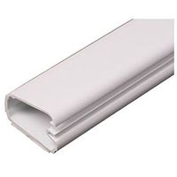Wiremold C50 White Cordmate II 5-Foot Wire Channel, 3-Pack