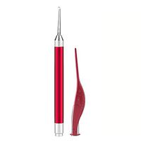 Festnight 2PCS Earwax Removal Ear Pick Set Stainless Steel Earwax Remover Spoon Baby Kids Adult Earpick Ear Picker with LED Light