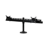 Dyconn DE9E2S-G Dual TV/Monitor Grommet Desk Mount
