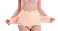 Zcargel Breathable Postpartum Pregnancy Recovery Belt Girdle Belly Abdomen Waist Slimming Support Shaper Wrapper Elastic Abdominal Binder Waist Trimmer Women