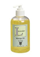 V'Tae Lavender Massage Oil, 8 Ounce Pump