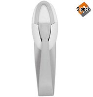 Command 17304 Medium Cord Bundlers with Strips, White, 2 Bundlers and 3 Strips - 3 Pack