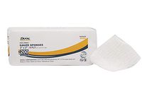 Dukal Gauze Sponge, Basic, 8-Ply, Non Sterile, 2" x 2" (Pack of 5000)