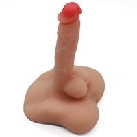 JS-YQX Lifelike Handfree Silicone Dilldó Toys Ural Soft Man Torso Dolls TPR Silicone Doll Love Doll for Women Gift