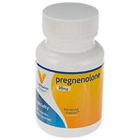 The Vitamin Shoppe Pregnenolone 30MG, Hormonal Support, Supplement for Hormone Balance, Menopausal Support (60 Capsules)