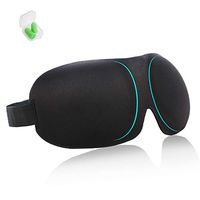 Shineycous Sleep Mask Travel Eye Mask for Sleeping,3D Contoured Eye Cover,Lightweight and Comfortable Night Blindfold Eyeshade for Men and Women