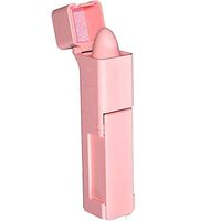 Samury Door knob Grips, Portable Door Handle Assistant with sponge disinfectant - Avoid Antisecondary Contact Multifunction Antibacterial Artifact Door Handle Clip (Pink)