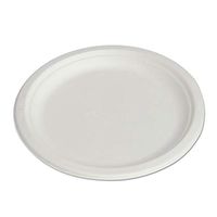 Renewable/Compostable Sugarcane Plates Convenience Pack, 9", 50/pk, 10 Pk/Ct