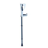Forearm Crutches for Adults and Youth,Adjustable Lightweight Ergonomic Handle with Comfy Grip,High Density Sturdy (White)