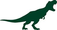 hBARSCI T-Rex Vinyl Decal - 5 Inches - for Cars, Trucks, Windows, Laptops, Tablets, Outdoor-Grade 2.5mil Thick Vinyl - Dark Green