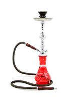 1 hose 21" Walla Red Hookah Shisha Nargila water glass vase pipes smoke sale