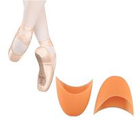 JIAHAO 1Pair Soft Silicone Gel Toe Pads Cap Cover Protector Pad for Ballet Pointe Shoes