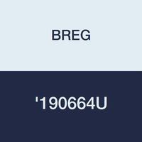 BREG '190664U Gutter Splint with Foam, 4"