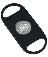 Personalized Visol Flynn Stainless Steel Guillotine Cigar Cutter with Free Laser Engraving ([A] Diamond Monogram)