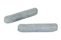 Essential Medical Supply Soft Gray Replacement Arm Pads for Crutches
