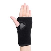 1PC Splint Protector, Right Hand Brace Removable Splint Muscle Protector, Sprains Fractures Wrist Support Steel Sports Wristband(Left Hand)