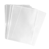 OkieOkie Cellophane Bags Good for Bakery Candle Soap Cookie(Flat 100 Pcs 3 X 5 (O) Clear Flat Cello/Cellophane Bag)