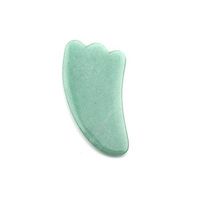 Jade Gua Sha Scraping Massage Beauty Tools, Natural Stone Guasha Board Back Foot Scalp Scraping Tool for SPA Acupuncture Therapy Trigger Point Treatment (Style 1)
