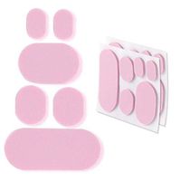 5 Sheets Heel Anti-wear Foot Stickers, Self-Adhensive Latex Spong Invisible Back Heel Wear-Resistant Artifact Post, Insert High Heel Shoes Leather Shoes Cushion Non-slip Patch Grind Foot Stickers