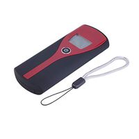 Black & Wine Red Plastic Quick Response and Resume Universal Professional Digital LCD Display Alcohol Breath Alert Breath Tester