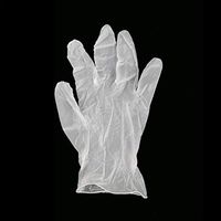 Stylishbuy Disposable Gloves PVC Gloves Salon Hair Dye Gloves Emu Oil Care Gloves Cleaning Protection Gloves Box of 100
