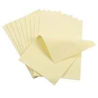 Sunshine Polishing Cloths, Bulk Pack, for Silver, Gold, Brass and Copper Jewelry (10 Pack)