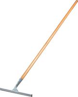 Carlisle 4007100 Rubber Professional Single-Blade Window Squeegee with Zinc-Plated Steel Frame, 16" Width (Case of 12)