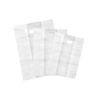 Disposable Shopping Bag, Takeaway Bag, Supermarket Shopping Bag, Food Packing Bag, Plastic Bag, Tote Bag, Matte, White (12 * 8in)