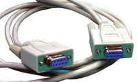 MULTICOMP (FORMERLY FROM SPC) - SPC19916 - COMPUTER CABLE, NULL MODEM, 10FT, GRAY