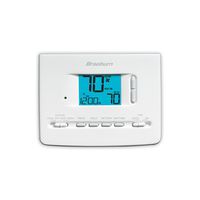 BRAEBURN 2220NC Thermostat, 5-2 Day Programmable, 2H/1C