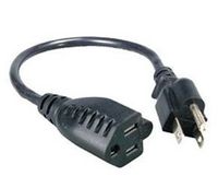 Power Outlet Saver Extension Cord 1FT