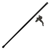 37" Breath of The Dragon Wild Fighting Walking Cane Staff Steel Shaft Stick Personal