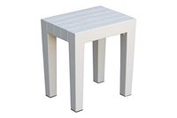 DesignByIntent Indestructible Shower Stool in White (2 Pack)