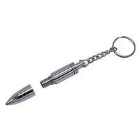 Mr.BoFly Stainless Steel Cigar Punch Bullet Cigar Punch Silver