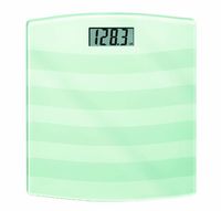 WW Scales by Conair Digital Painted Glass Bathroom Scale, 400 lb. capacity, White