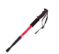 Jolly Ultra Strong Trekking, Walking, and Hiking Poles - Collapsible, Lightweight, Quick Locking, and Ultra Durable (Color : Red)