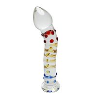 a-YUEYUE Cute Glass Amal Body Plug Beginner Toys for Woman Men Training