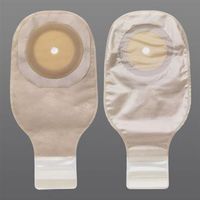 Premier Filtered Ostomy Pouch One-Piece System 12 Inch Length Up to 2 Inch Stoma Drainable Soft Convex, Trim to Fit, 85811 - Box of 5