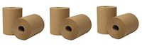 Hardwound Roll Towels, 425 ft x 8 in, Natural (Case of 12 Rolls) (3-(Pack))