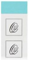 MONOGRAM SEALS - Q - 30 Count