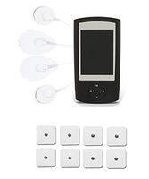 Tens Unit 16 Modes Rechargeable Electronic Pulse Massager Machine Kit TENS Machine + Extra 8PCs Replacement Pads