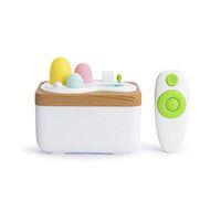 CWH&WEN 420Ml Aroma Essential Oil Diffuser Portable Ultrasonic Aromatherapy Cool Mist Humifidier with LED Lights, Timer Settings, Waterless Auto Shut Off