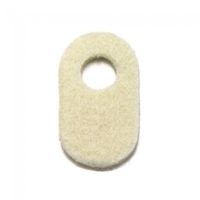 HammerToe Cushions, 100 Per Pack, 1/8" Foam Corn Pads by Atlas Biomechanics