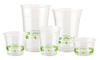 3 oz | PLA Cups | Compostable Plastic Cold Cups | 2,500 count