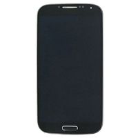 JUNXI Phone case Phone Cover LCD Display + Touch Panel with Frame for Galaxy S4 / i9500(Black) (Color : Black)