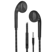Sport Running 3.5mm Audio Jack in-Ear Wired Earphones Earbuds Headphones with Built-in Mic Volume Control for LG Stylo 5/4, Moto G7 Power G7 Play G6 Z4 E5 Plus E5 Play, Google Pixel 3a XL (Black)