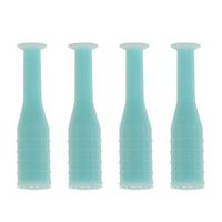 HEALLILY 8pcs Soft/Hard Contact Lens Inserter Remover Contact Lens Suction Cup Stick Tool Without Bottle for Travel Home Use (Greenï¼‰